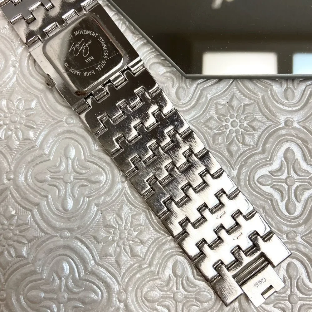 Suzanne Somers Rhinestone Encrusted Glamourous Dress Watch